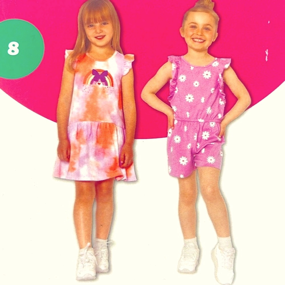 Sz 8 Pekkle Romper and Dress Set Girls